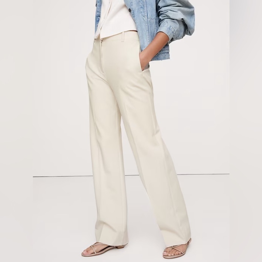 NWT Banana Republic ULTRA-HIGH RISE MODERN SLIM REFINED ANKLE PANT - Picture 3 of 4